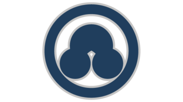 すべて無料！商用利用可！筒描調家紋素材・丸ニ洲浜・無料ダウンロードはこちらから！