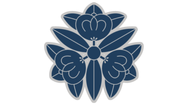 すべて無料！商用利用可！筒描調家紋素材・三ツ葉橘・無料ダウンロードはこちらから！