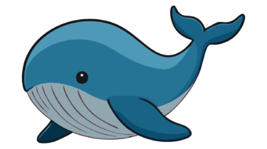 すべて無料！商用利用可！無料販促イラスト素材・くじら(クジラ・鯨)・その４・無料ダウンロードはこちらから！