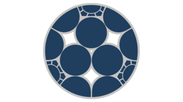 すべて無料！商用利用可！筒描調家紋素材・三ツ割リ梅鉢・無料ダウンロードはこちらから！