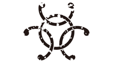 なるわん座限定！全て！無料！商用利用可！家紋はんこ素材・繋ギ三ツ組ミ鐶・無料ダウンロードはこちらから！