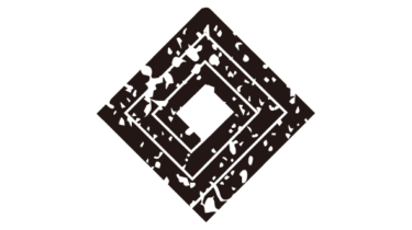 すべて無料！商用利用可！家紋はんこ素材・釘抜キ形稲妻・無料ダウンロードはこちらから！