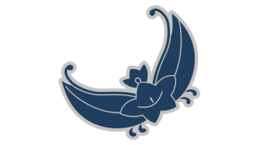 すべて無料！商用利用可！筒描調家紋素材・龍胆花蝶・無料ダウンロードはこちらから！