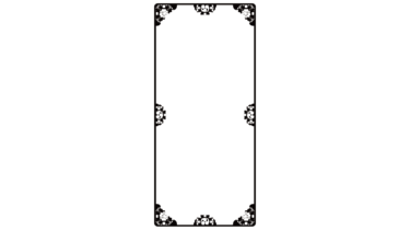 すべて無料！商用利用可！無料販促イラスト素材・ 和風隅飾り枠・その６・無料ダウンロードはこちらから！