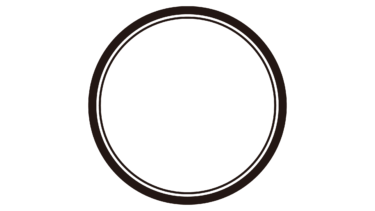 すべて無料！商用利用可！無料販促イラスト素材・家紋枠313g7・無料ダウンロードはこちらから！