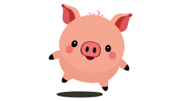 すべて無料！商用利用可！無料販促イラスト素材・ぶたさん(豚・ブタ)・その１３・無料ダウンロードはこちらから！