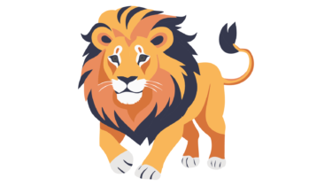 すべて無料！商用利用可！無料販促イラスト素材・ライオン図鑑(らいおん・獅子)・その２・無料ダウンロードはこちらから！