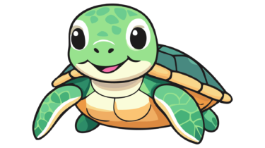 なるわん座限定！全て！無料！商用利用可！無料販促イラスト素材・亀(かめ・カメ)・その５・無料ダウンロードはこちらから！