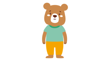 なるわん座限定！全て！無料！商用利用可！販促イラスト素材・熊さんのお友達(くま・クマ)１０・無料ダウンロードはこちらから！