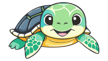 なるわん座限定！全て！無料！商用利用可！無料販促イラスト素材・亀(かめ・カメ)・その１１・無料ダウンロードはこちらから！