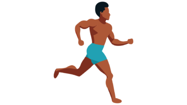 すべて無料！商用利用可！無料販促イラスト素材・水着を着た男性・その７・無料ダウンロードはこちらから！