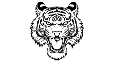 なるわん座限定！全て！無料！商用利用可！販促イラスト素材・虎の顔（パート２）その１４・無料ダウンロードはこちらから！