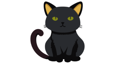 すべて無料！商用利用可！無料販促イラスト素材・黒猫・その１３・無料ダウンロードはこちらから！