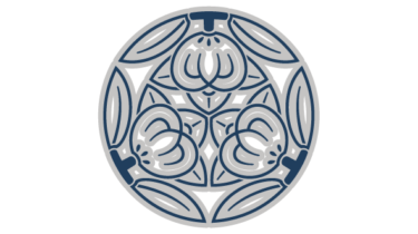 すべて無料！商用利用可！筒描調家紋素材・陰三ツ橘・無料ダウンロードはこちらから！