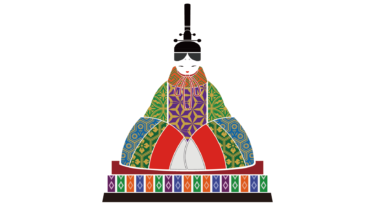 すべて無料！商用利用可！無料販促イラスト素材・お雛様A・無料ダウンロードはこちらから！