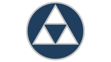 すべて無料！商用利用可！筒描調家紋素材・石持チ地抜キ三ツ鱗・無料ダウンロードはこちらから！