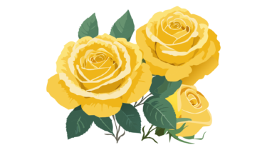 なるわん座限定！全て！無料！商用利用可！無料販促イラスト素材・バラ(薔薇・ばら・花)・その１８・無料ダウンロードはこちらから！