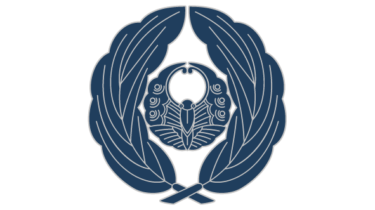 すべて無料！商用利用可！筒描調家紋素材・丸ニ抱キ柏ニ浮線蝶・無料ダウンロードはこちらから！