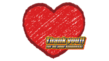 すべて無料！商用利用可！無料販促イラスト素材・ハート＆サンキュー・その２・無料ダウンロードはこちらから！