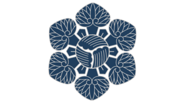 すべて無料！商用利用可！筒描調家紋素材・足羽六ツ葵・無料ダウンロードはこちらから！