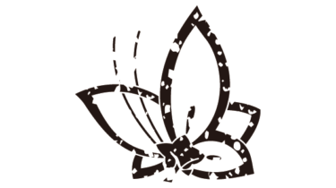 すべて無料！商用利用可！家紋はんこ・中陰裏桔梗飛ビ蝶・無料ダウンロードはこちらから！