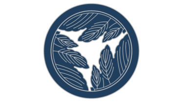 すべて無料！商用利用可！筒描調家紋素材・丸ニ三ツ割リ菊ノ葉・無料ダウンロードはこちらから！