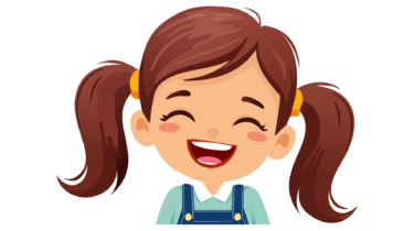 なるわん座限定！全て！無料！商用利用可！無料販促イラスト素材・笑顔の似顔絵(女の子)・おかわり・その７・無料ダウンロードはこちらから！