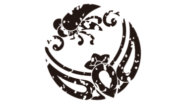 すべて無料！商用利用可！家紋はんこ素材・丁字子持チ蝶・無料ダウンロードはこちらから！