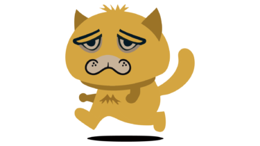 すべて無料！商用利用可！無料販促イラスト素材・ブサイクな猫(改訂版)・その１１・無料ダウンロードはこちらから！