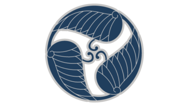 すべて無料！商用利用可！筒描調家紋素材・三ツ割リ蔓河骨・無料ダウンロードはこちらから！