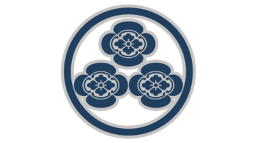 すべて無料！商用利用可！筒描調家紋素材・細輪三ツ盛リ木瓜・無料ダウンロードはこちらから！