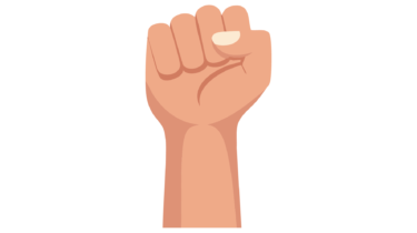 なるわん座限定！全て！無料！商用利用可！販促イラスト素材・握りこぶしのイラスト・その９・無料ダウンロードはこちらから！