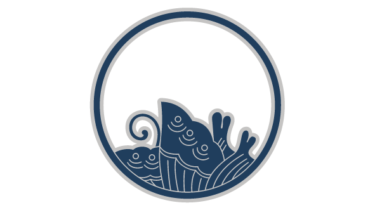 なるわん座限定！全て！無料！商用利用可！筒描調家紋素材・糸輪ニ覗キ揚羽蝶・無料ダウンロードはこちらから！